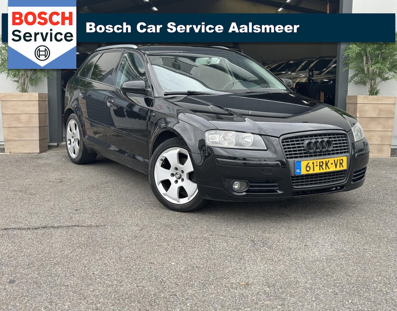 Audi A3 Sportback - 1.6 FSI Ambition / NAP / AIRCO / CRUISE/  LM VELGEN / - AutoWereld.nl
