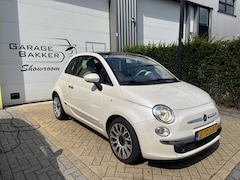 Fiat 500 - 0.9 TwinAir Lounge Panoramadak, Leder, Airco