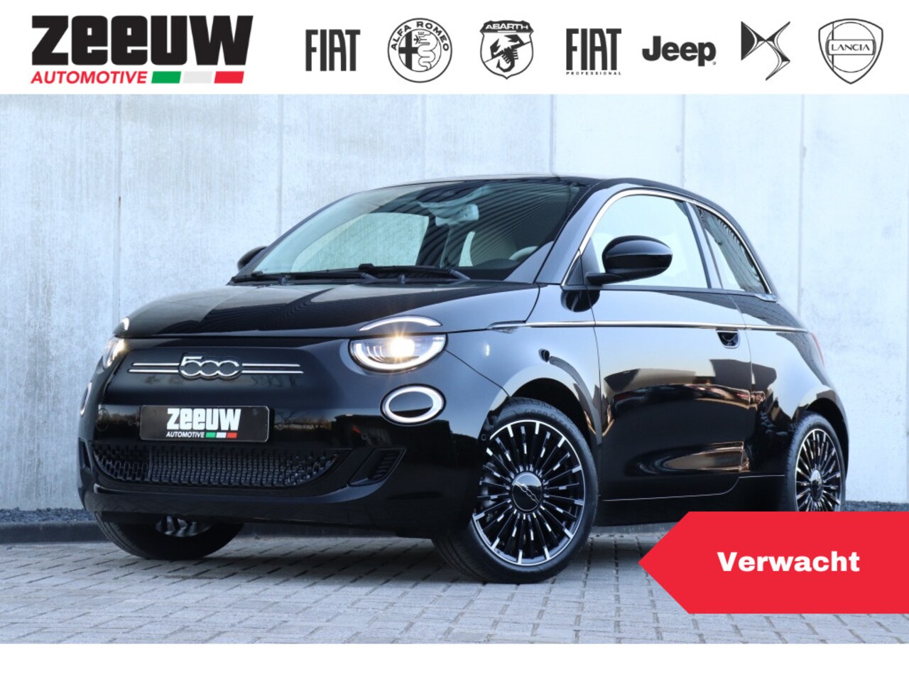 Fiat 500 - La Prima 42 kWh | Schuifdak | Technology | Winter | 17" - AutoWereld.nl