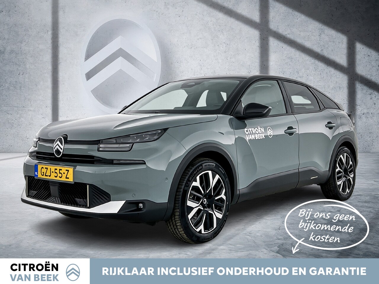 Citroën Ë-C4 - Max 156pk Extended range 54 kWh | Rijklaar | Adaptive Cruise Control | Stuurverwarming | - AutoWereld.nl