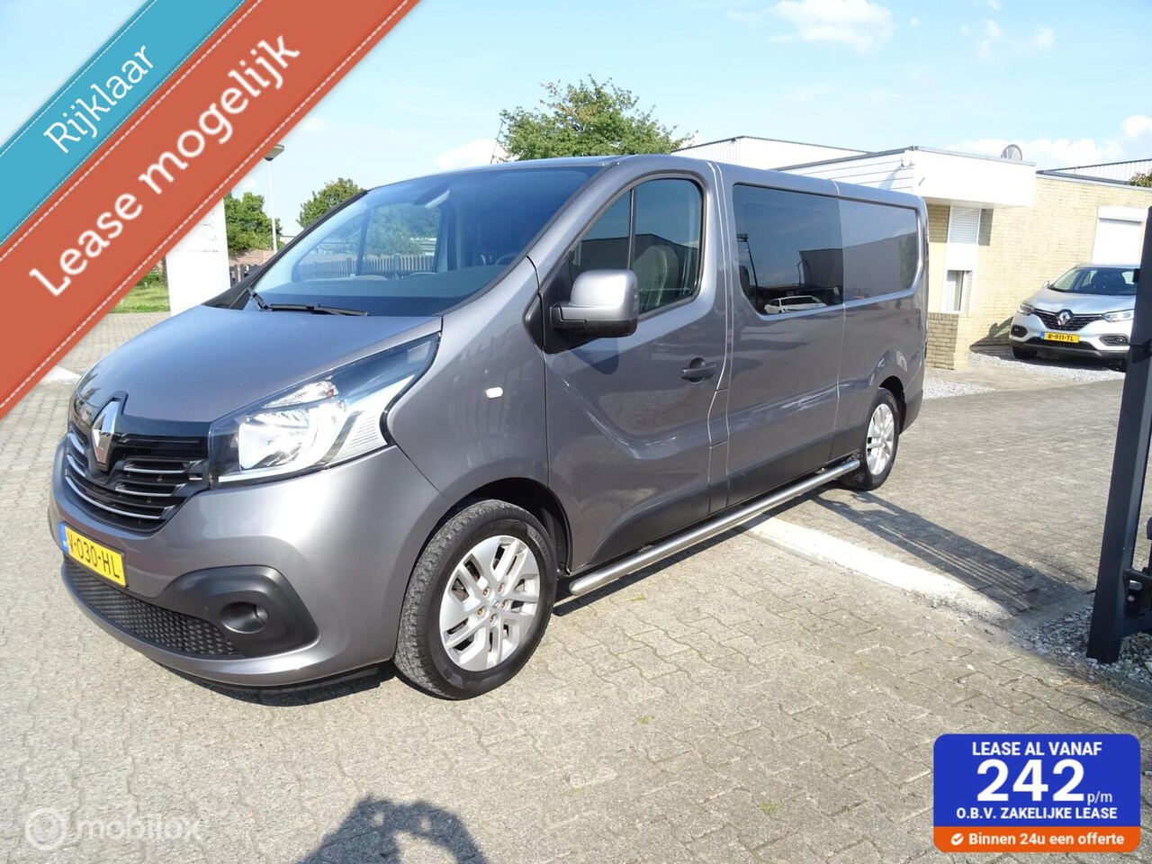 Renault Trafic - bestel 1.6 dCi 145pk T29 L2H1 DC Luxe Zeer mooie complete-bus dealer onderhouden - AutoWereld.nl