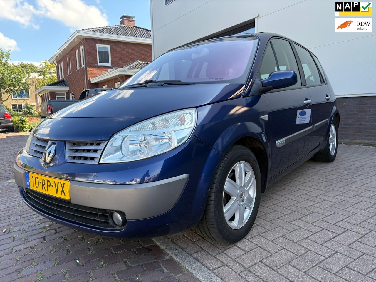 Renault Scénic - 1.6-16V Privilège Luxe/Pano/1eigenaar/Cruise-c/Climate-c/Pdc/Elek-pakket - AutoWereld.nl