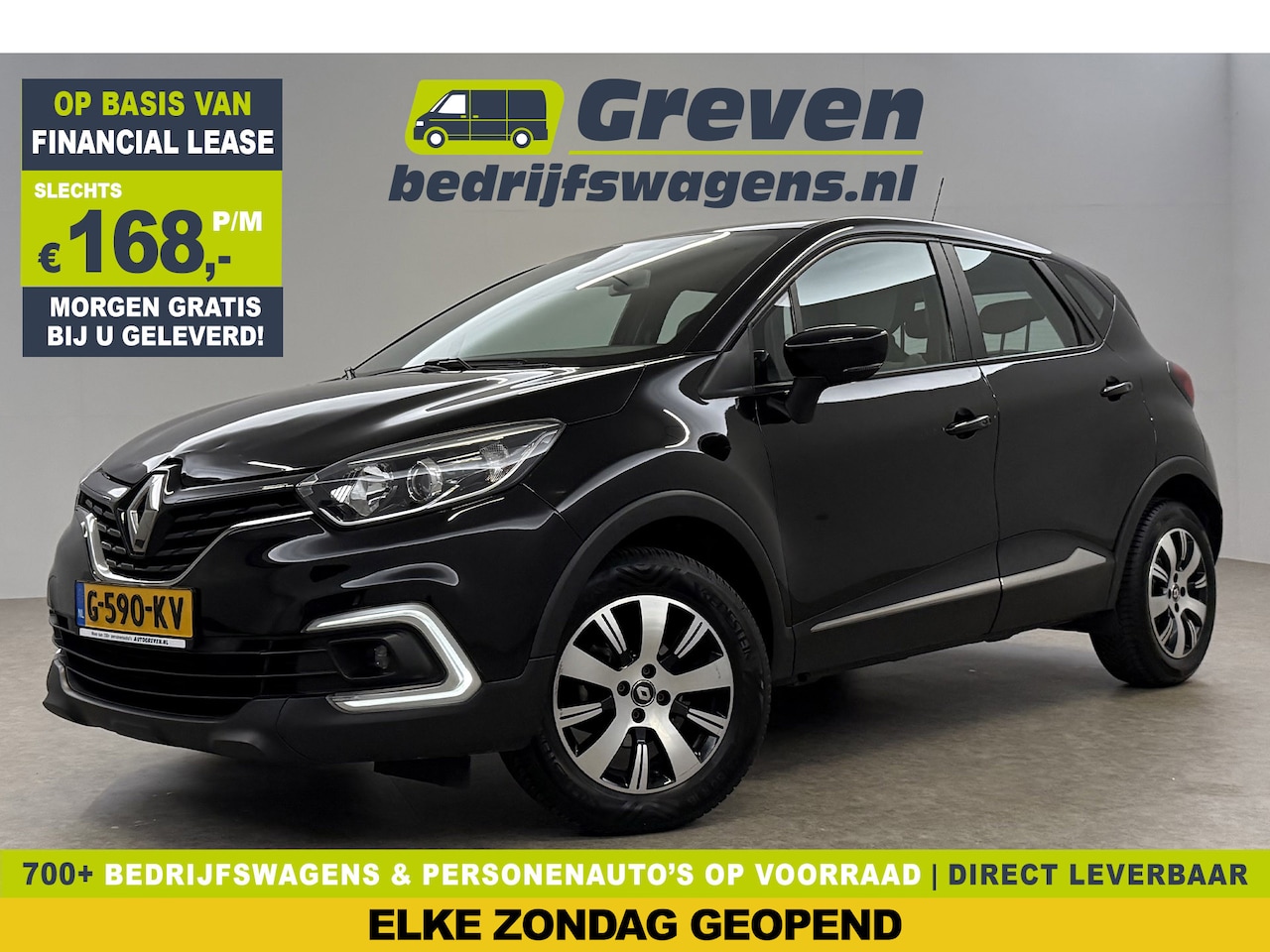 Renault Captur - 0.9 TCe Limited LED Clima Cruise Parkeersensoren 16"LMV - AutoWereld.nl