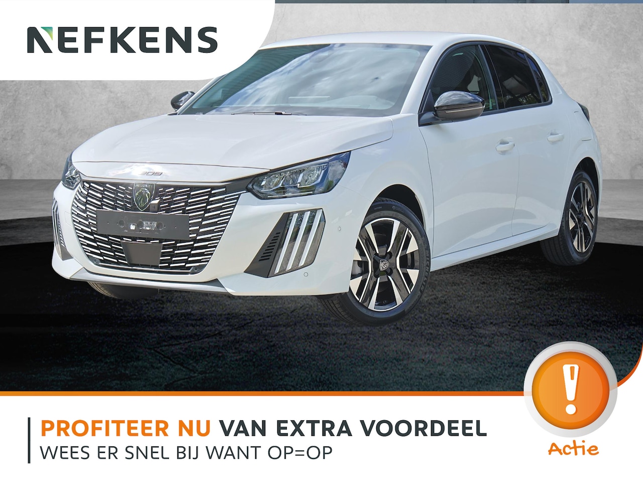 Peugeot 208 - Hybrid 100 PK e-DCS6 Allure incl. € 4.200,- korting !!  | Navigatie | Parkeersensoren | LE - AutoWereld.nl
