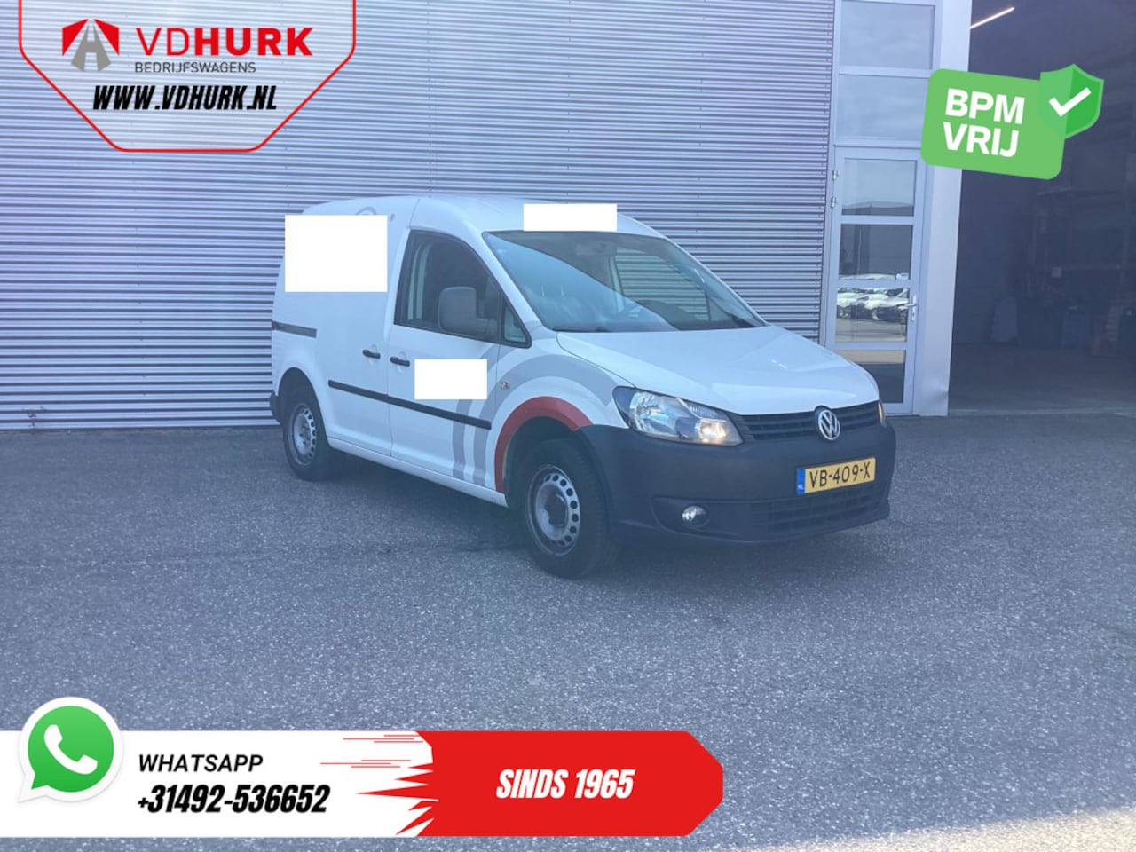 Volkswagen Caddy - 1.6 TDI EXPORT ONLY Rijdt goed!/ DAB+/ Deuren/ Airco - AutoWereld.nl