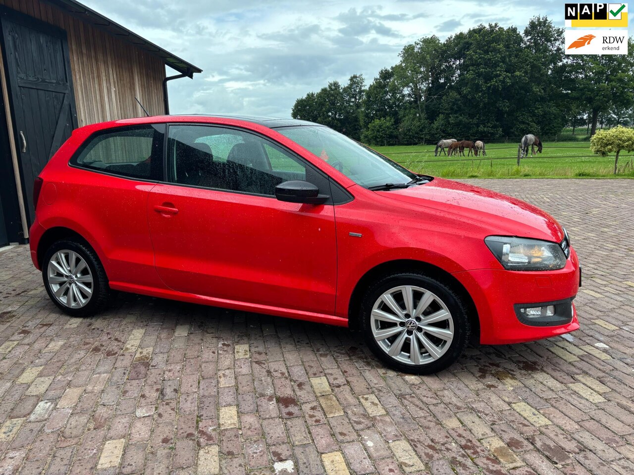 Volkswagen Polo - 1.2-12V BlueMotion Comfortline 1.2-12V BlueMotion Comfortline,PANORAMADAK, CRUISE , STOELVERW. PDC , 16 INCH LM. - AutoWereld.nl