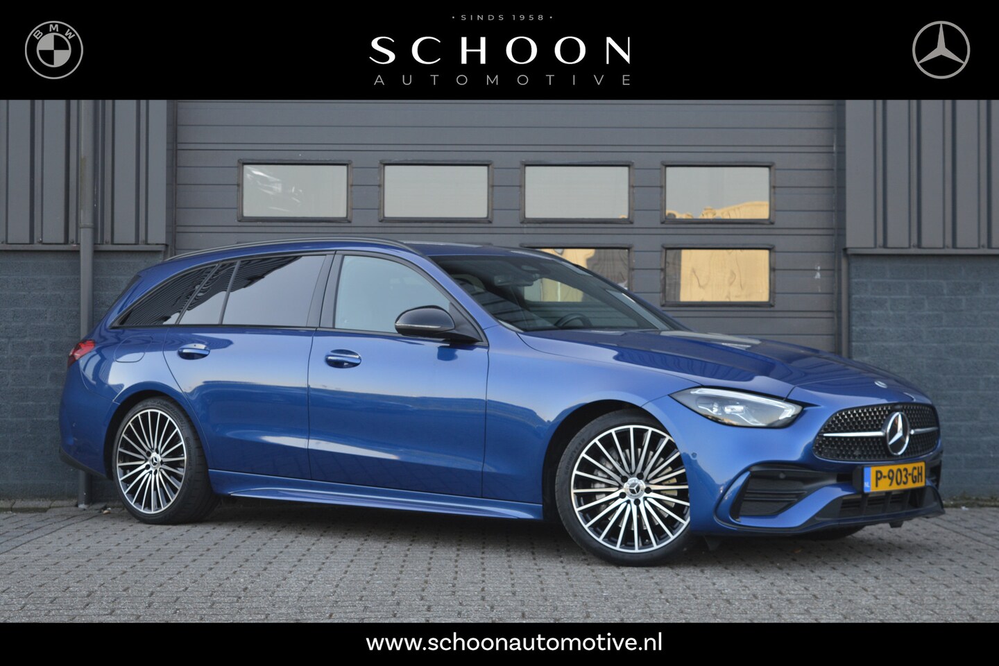 Mercedes-Benz C-klasse Estate - 180 AMG Line | CAMERA | SFEERVERLICHTING | CARPLAY | - AutoWereld.nl
