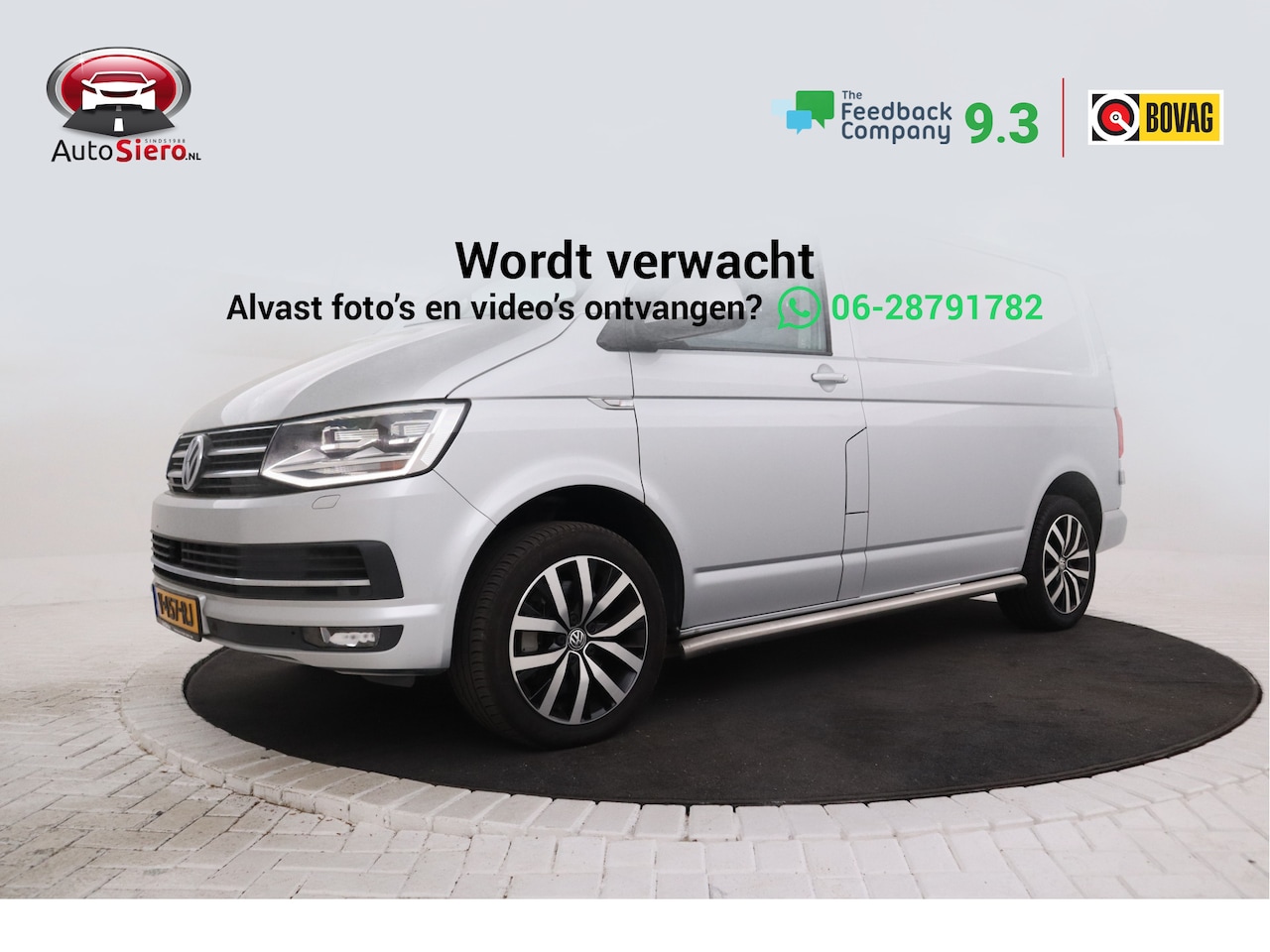 Volkswagen Transporter - 2.0 TDI L2 H1 Highline Automaat, Leer, Navigatie, Climate, - AutoWereld.nl