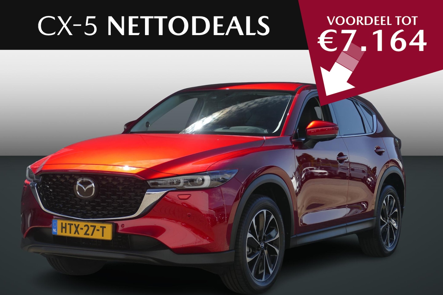 Mazda CX-5 - 2.0 e-SkyActiv-G M Hybrid 165 Exclusive-Line | NETTO DEALS | TOT €7.164,- Voordeel | RIJKL - AutoWereld.nl