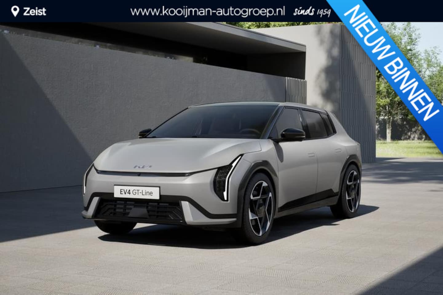 Kia EV4 - Air 58.3 kWh ANWB Zomeractie  Kia EV4 - Private Lease vanaf €. 519,= p.mnd . vraag naar de - AutoWereld.nl