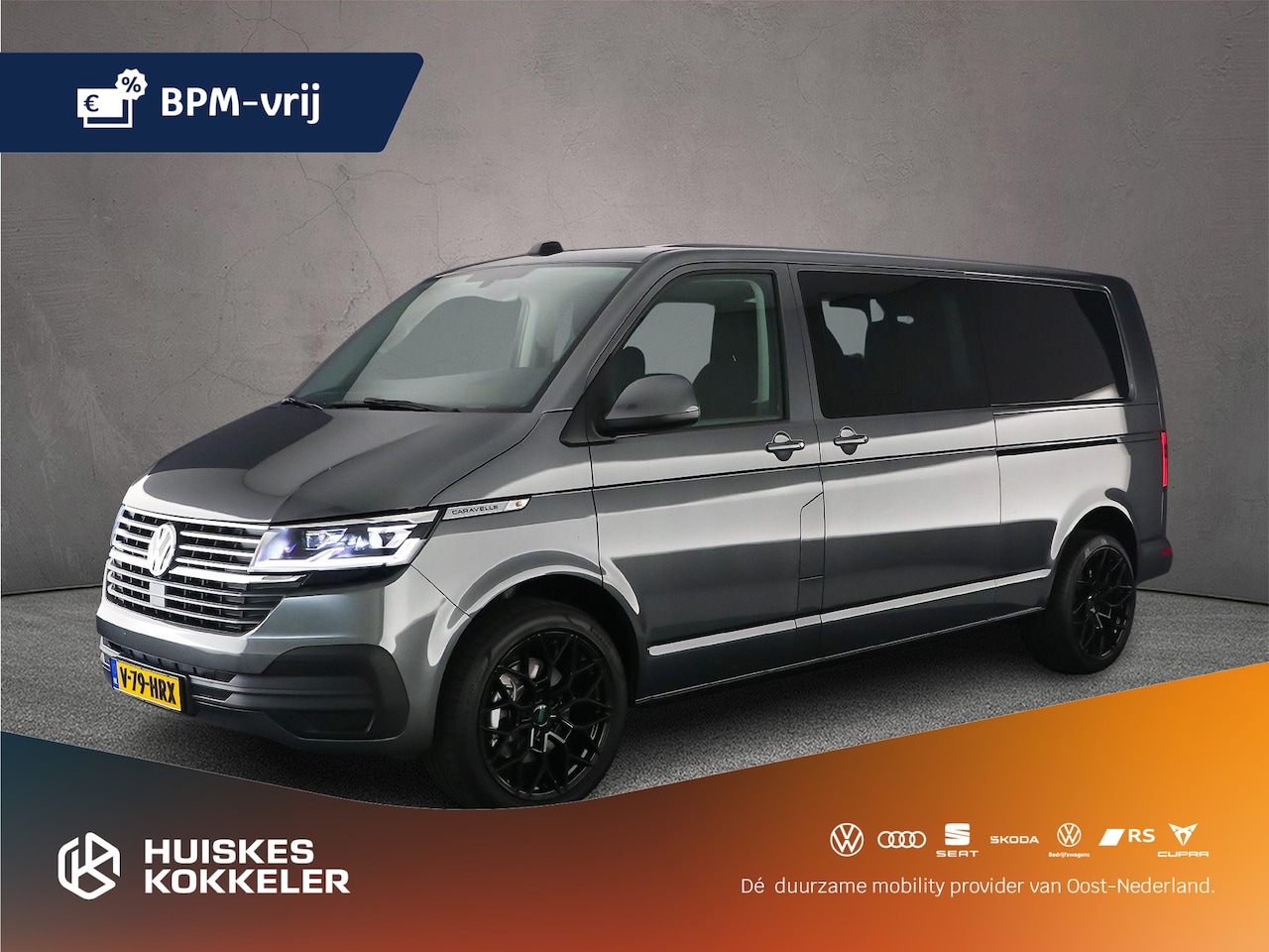 Volkswagen Transporter Caravelle - 2.0 TDI L2H1 32 DC Comfortline Caravelle | Navigatie | 20 Inch velgen | BPM-vrij | Climatr - AutoWereld.nl
