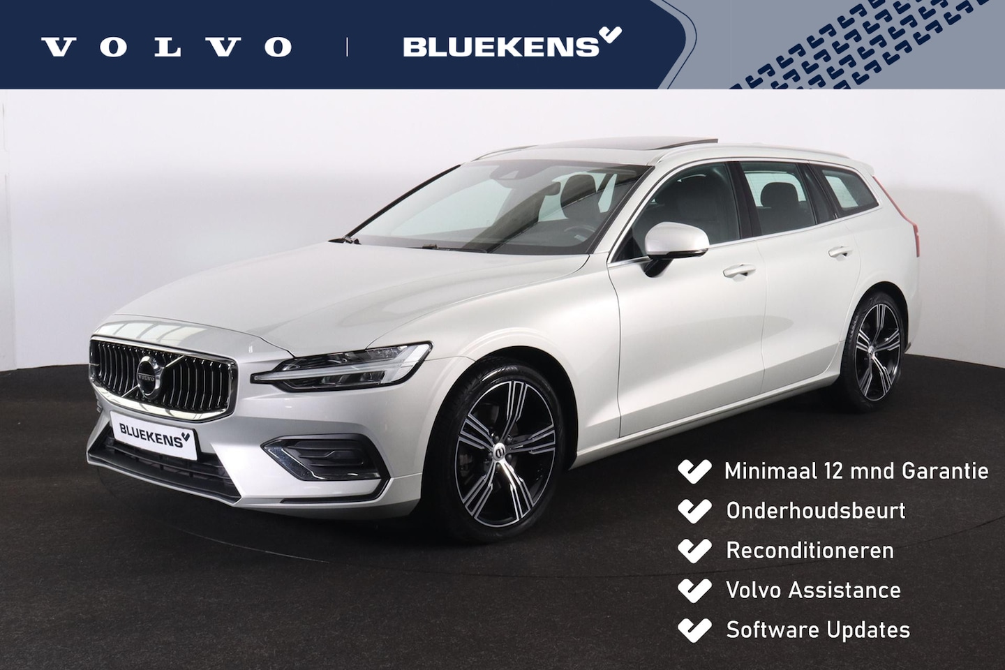Volvo V60 - T4 Inscription - Panorama/schuifdak - Verwarmde voorstoelen - Parkeersensoren achter - Ele - AutoWereld.nl