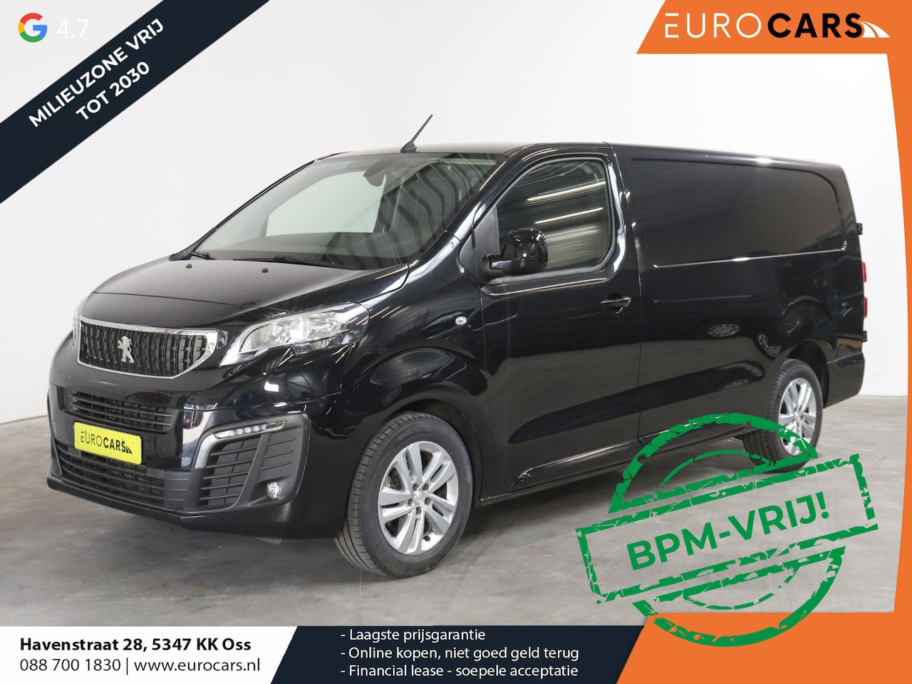 Peugeot Expert - 145pk L3 Automaat Airco Navi Cruise Trekhaak - AutoWereld.nl