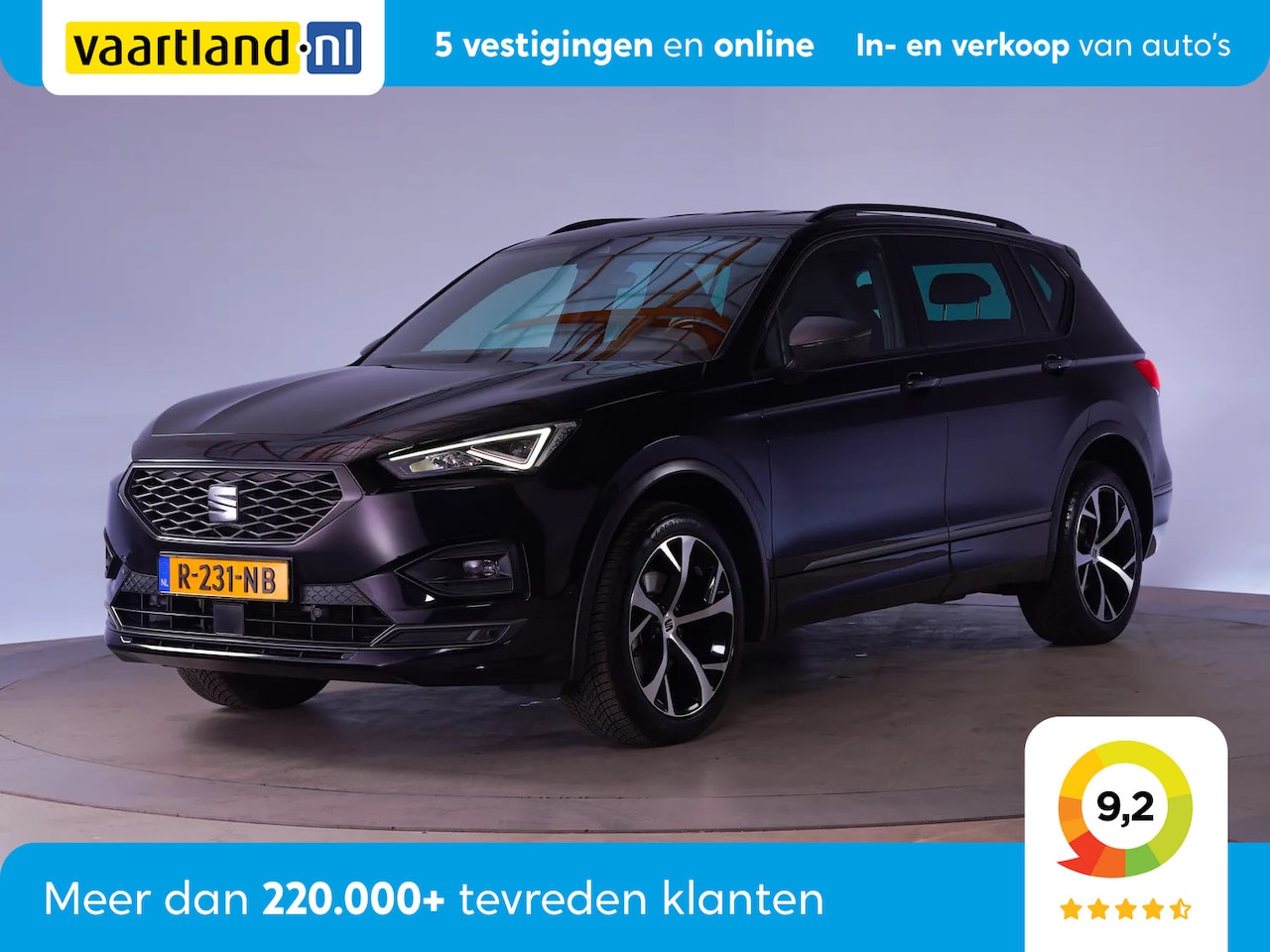 SEAT Tarraco - 1.5 TSI FR Business Aut. [ LED Virtual Navi Clima ] - AutoWereld.nl