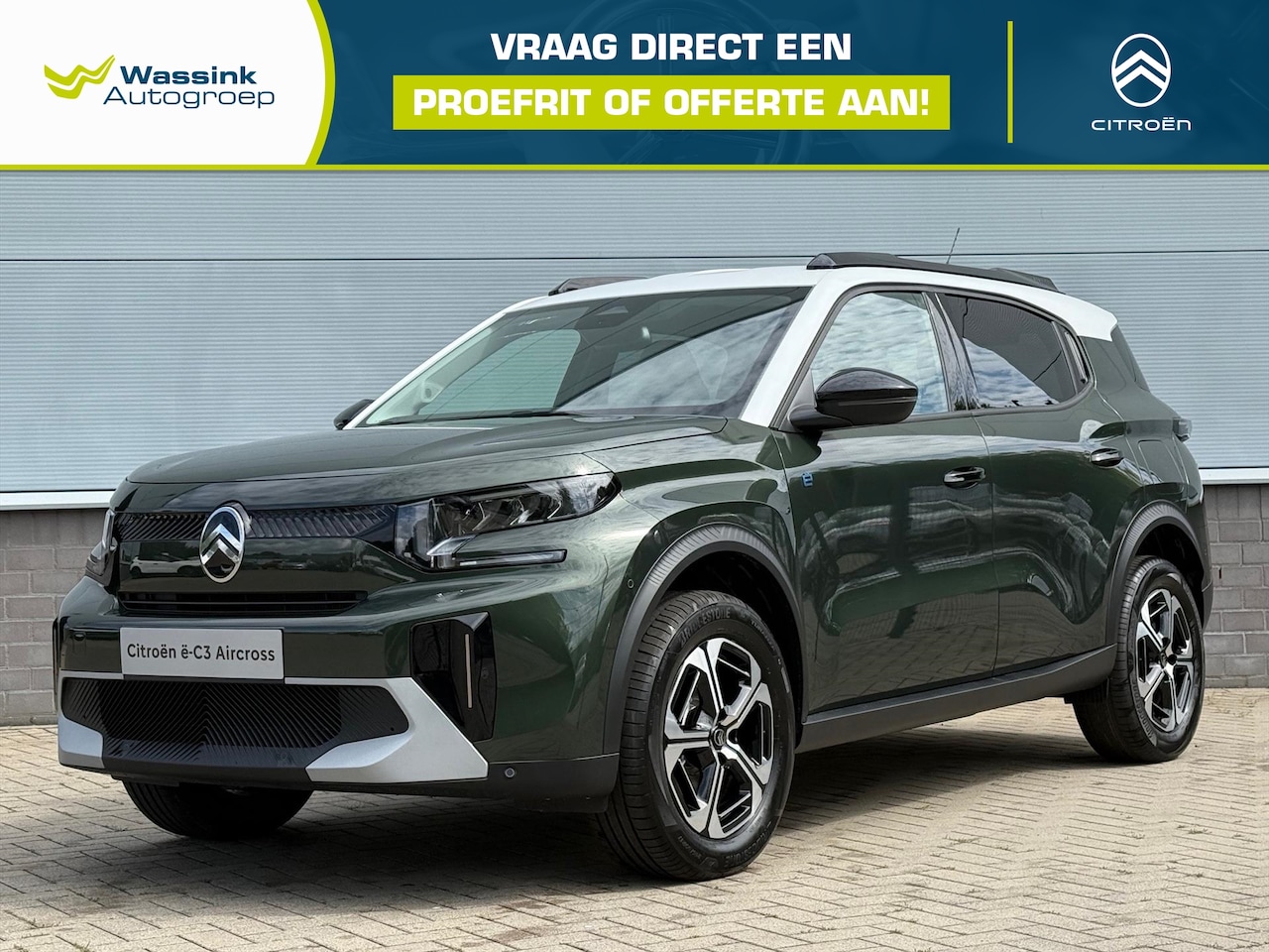 Citroën Ë-C3 Aircross - EV 44kWh 113pk Max | Navigatie | Parkeercamera | Parkeersensoren | LED | Apple Carplay/And - AutoWereld.nl