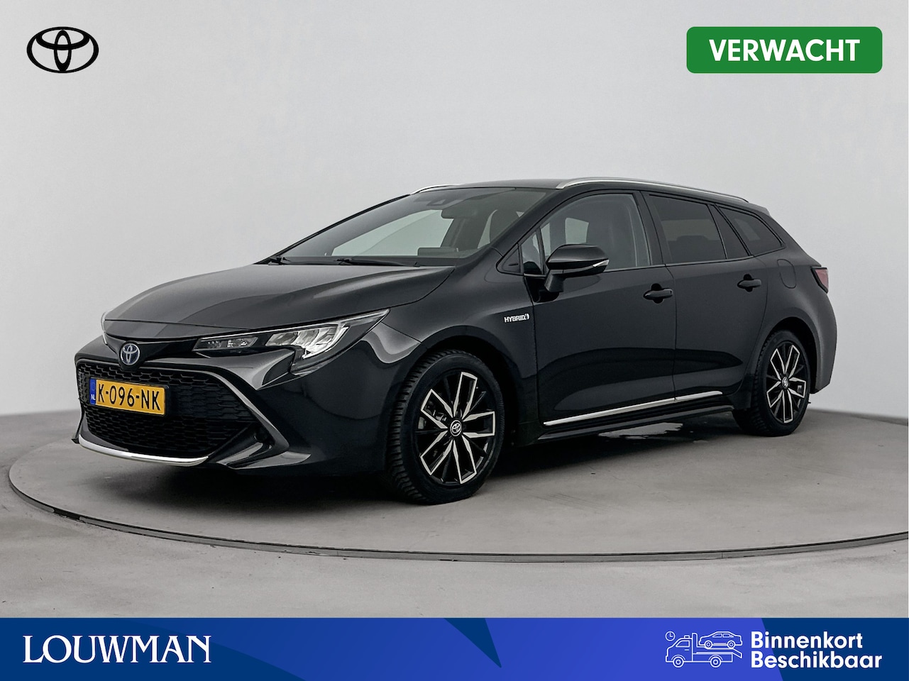 Toyota Corolla Touring Sports - 1.8 Hybrid Business Luxury | Zwart Leder Interieur | Trekhaak | - AutoWereld.nl
