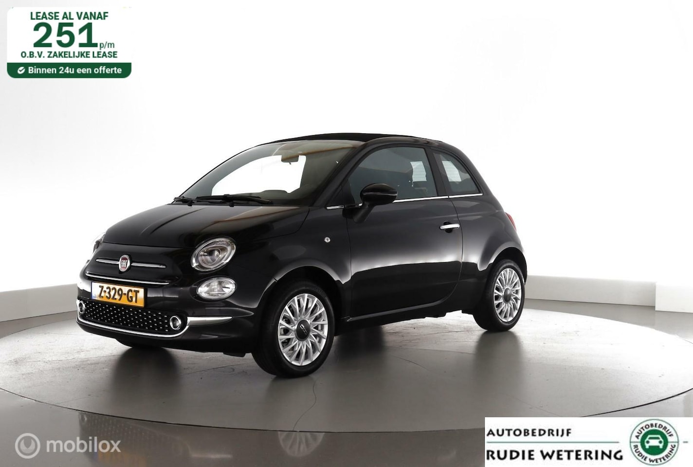 Fiat 500 - Cabrio 1.0 Hybrid Dolcevita Finale airco|cruise|Applecarplay|lmv15 - AutoWereld.nl