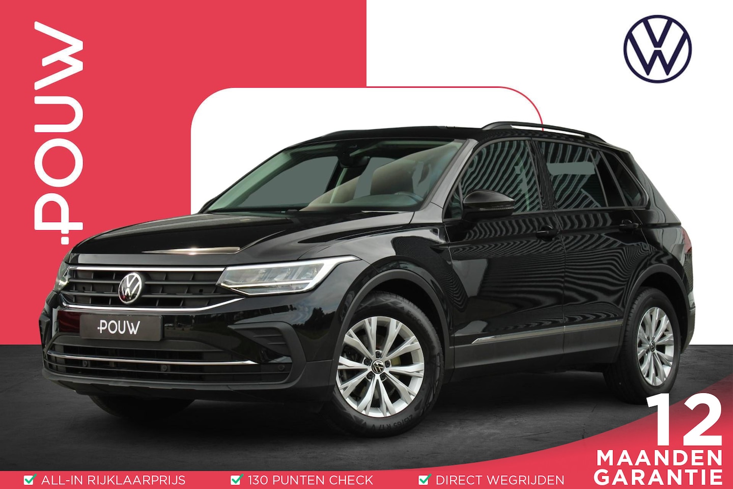 Volkswagen Tiguan - 1.5 TSI 150pk Life | Apple Carplay/Android Auto | PDC | Climatronic - AutoWereld.nl
