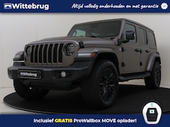 Jeep Wrangler Unlimited - 4xe 380PK Sahara SPECIALE WITTEBRUG EDITIE UNIEKE WRAP & ALARM & OPEN DAK