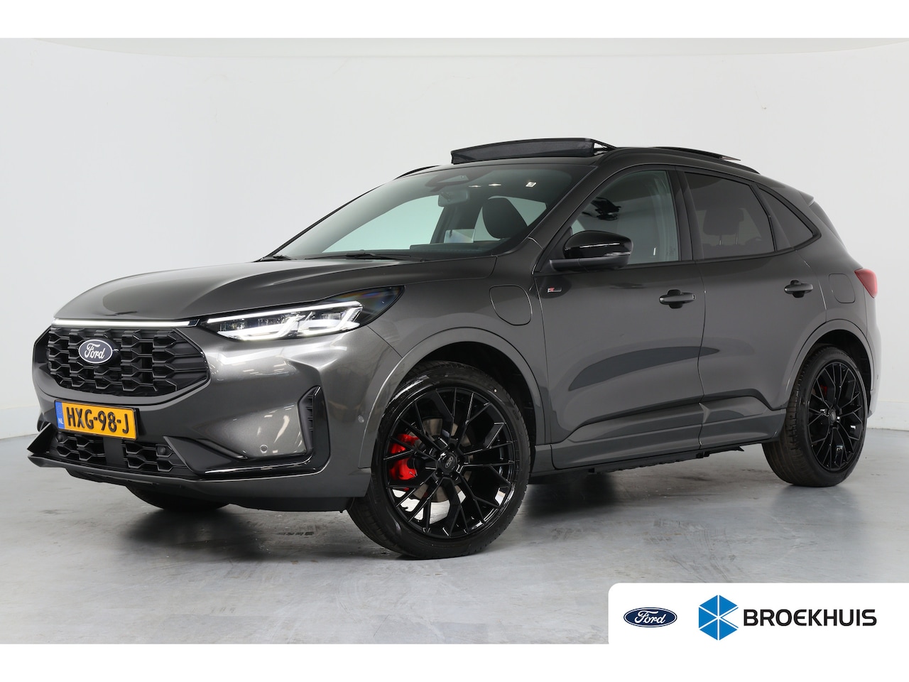Ford Kuga - 2.5 PHEV ST-Line X | Black Pack 20 inch | Winter Pack | Wegklapbare Trekhaak | Panoramadak - AutoWereld.nl