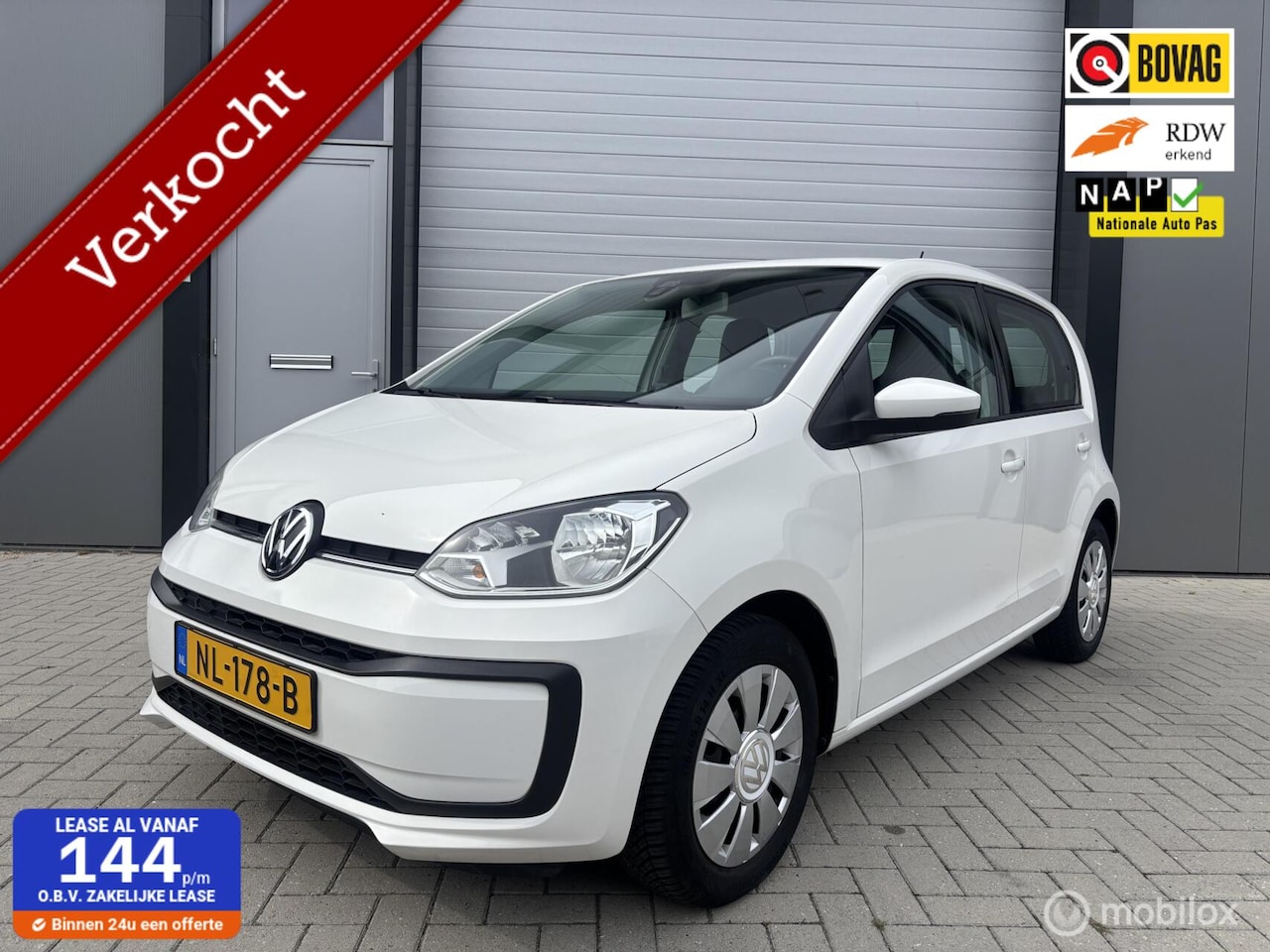 Volkswagen Up! - 1.0 BMT up! Bluetooth DAB - AutoWereld.nl