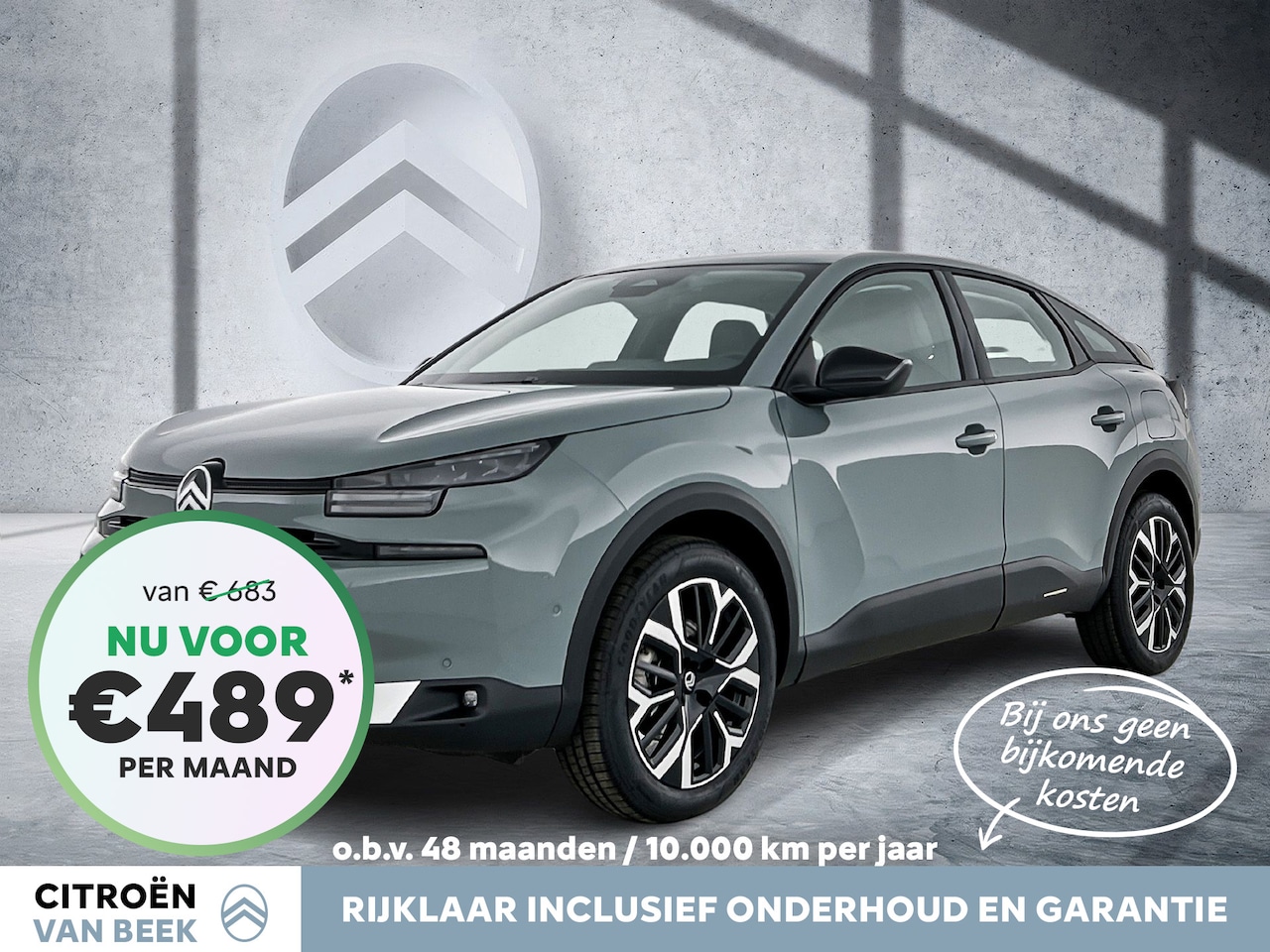 Citroën C4 - Hybrid 145pk Automaat Business Private Lease € 489,- pm - 48mnd - 10.000km - AutoWereld.nl