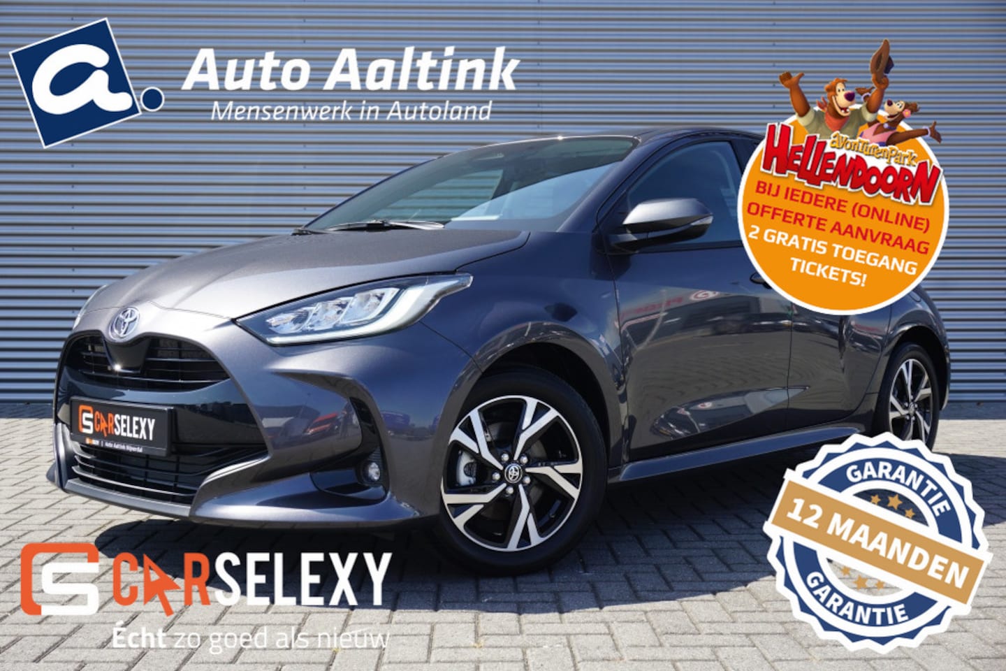 Toyota Yaris - Hyb. 115PK Dynamic AUTOMAAT ADAPTIVE | CAMERA | CARPLAY | NIEUW! - AutoWereld.nl