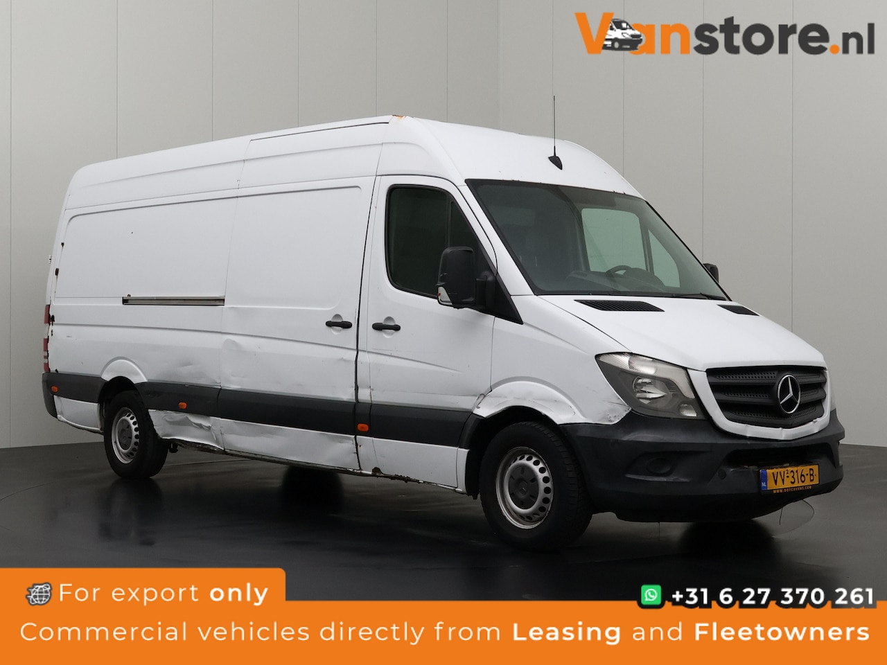 Mercedes-Benz Sprinter - 313CDI L3H2 Maxi | Airco | 3-Persoons - AutoWereld.nl