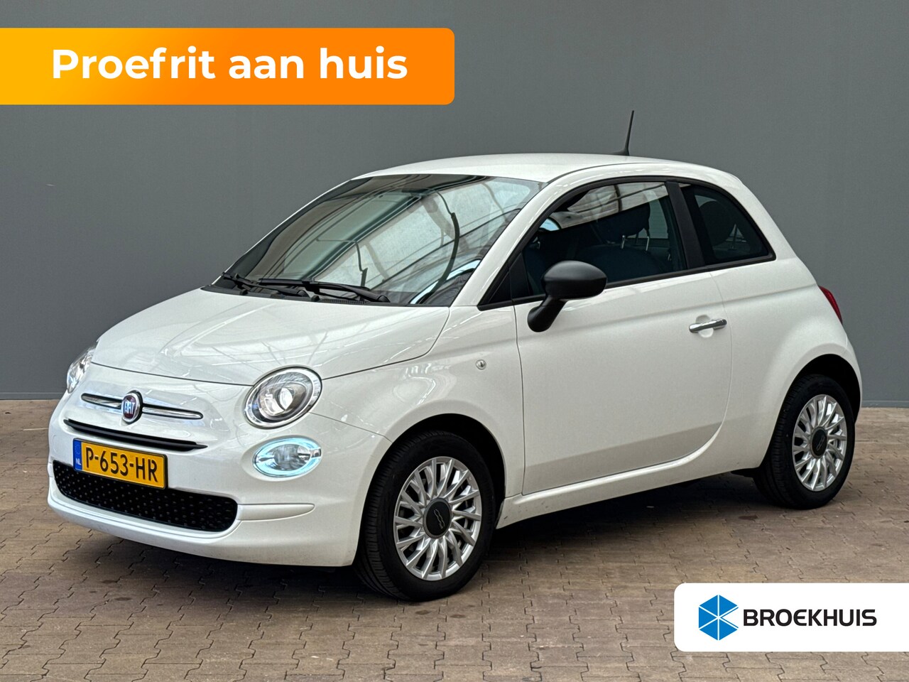 Fiat 500 - 1.0 Hybrid Cult | Airco | Carplay | Bluetooth | Parkeersensoren Achter | DAB | Centrale Ve - AutoWereld.nl