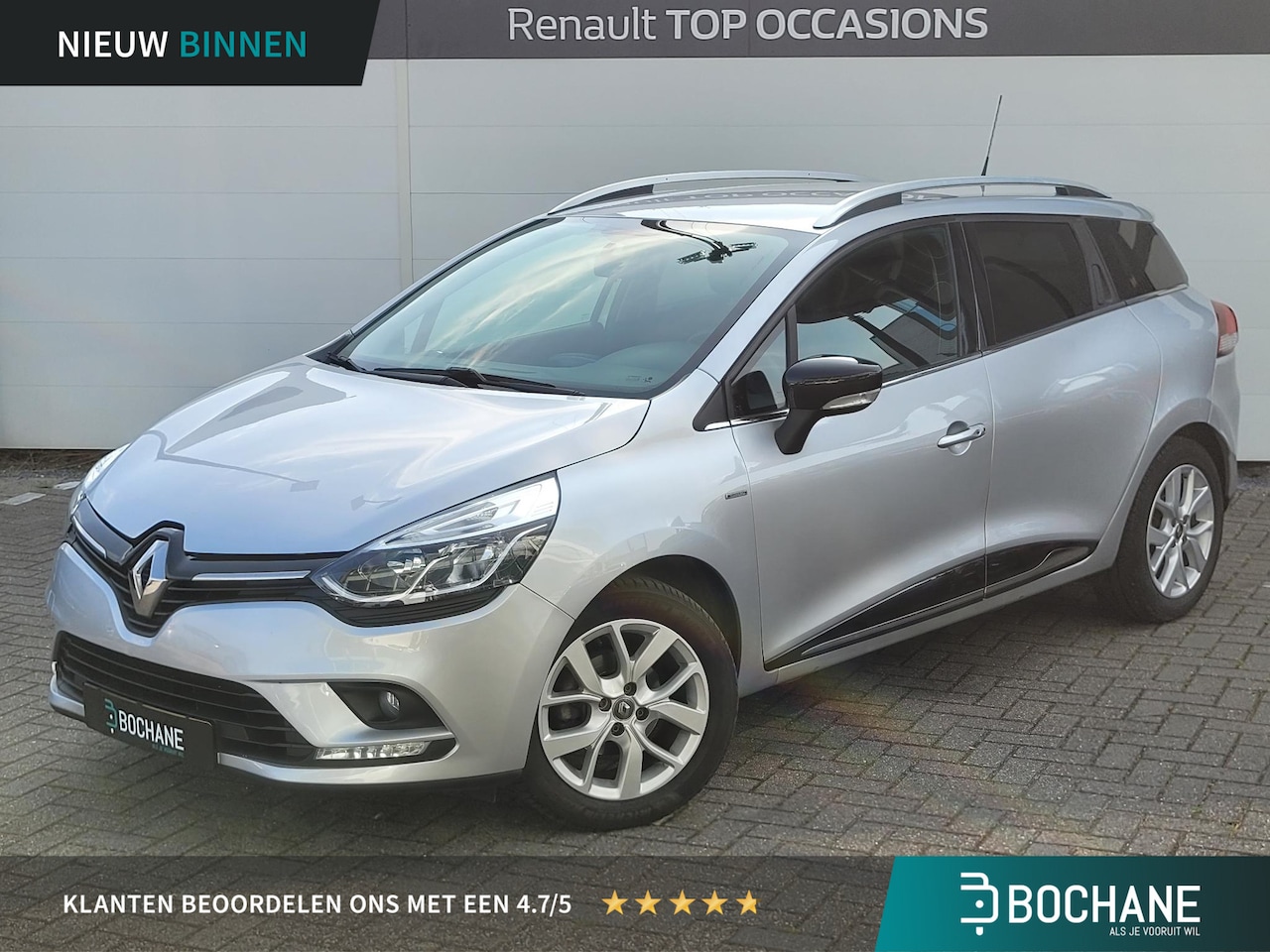 Renault Clio Estate - 0.9 TCe Limited | Dealer Onderhouden | Ruim en Zuinig |1e Eigenaar | Navi | Parkeerhulp - AutoWereld.nl