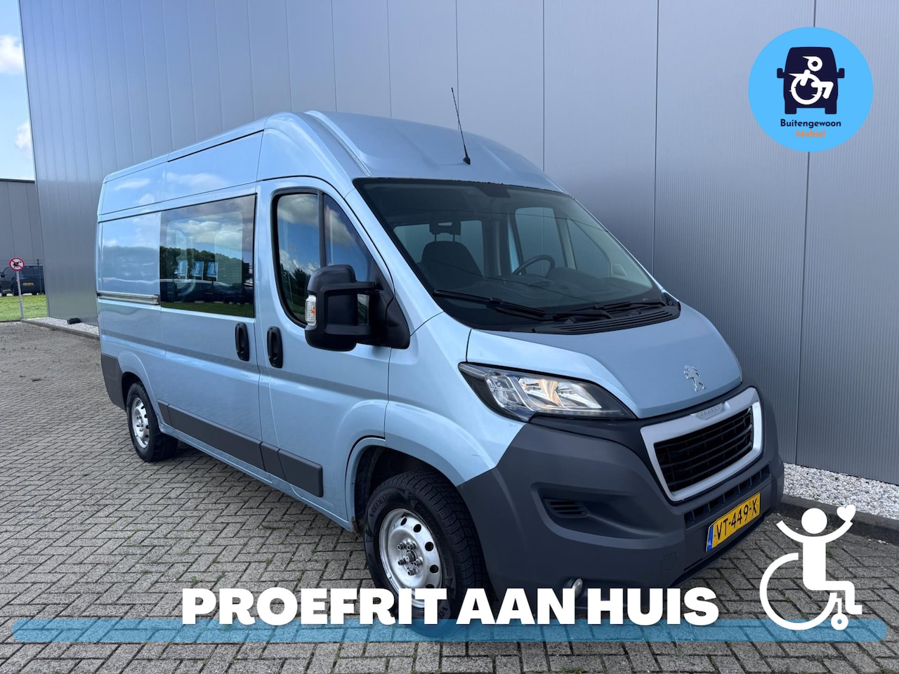 Peugeot Boxer - L2H2 1e Eigenaar Rolstoelbus (Airco) Bed Fiat ducato - AutoWereld.nl