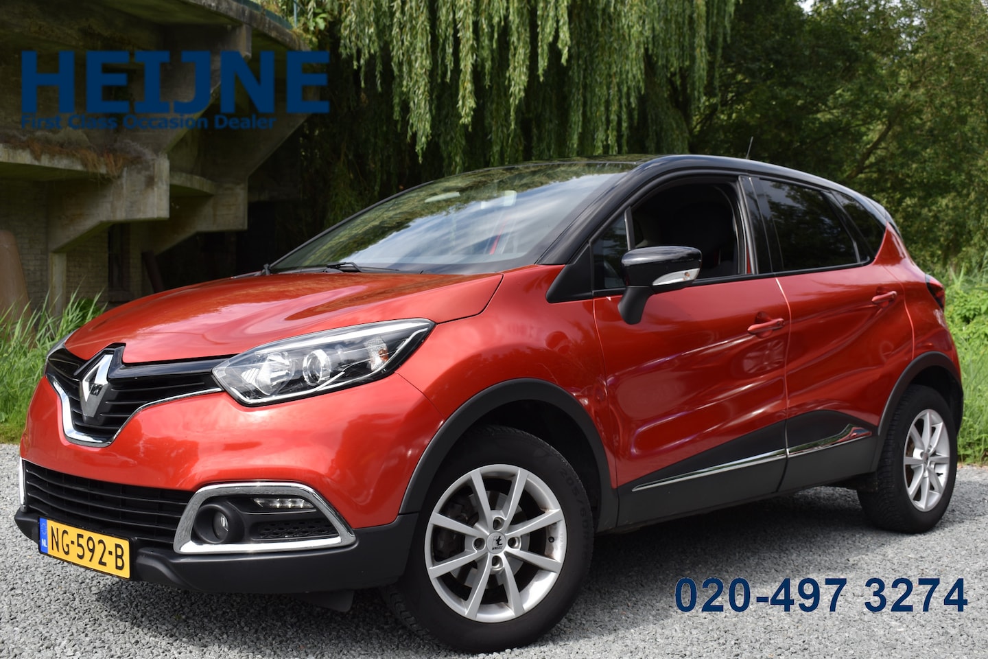 Renault Captur - 1.2 TCe 120PK DYNAMIQUE TREKHAAK/NAVI/CAMERA - AutoWereld.nl