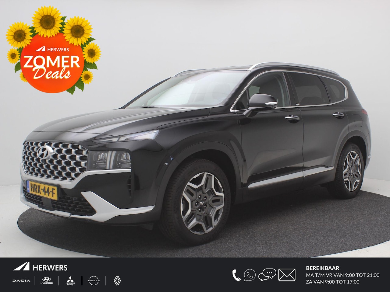Hyundai Santa Fe - 1.6 T-GDI PHEV Plug-in Premium Automaat / Apple Carplay Android Auto / Elektrische achterk - AutoWereld.nl