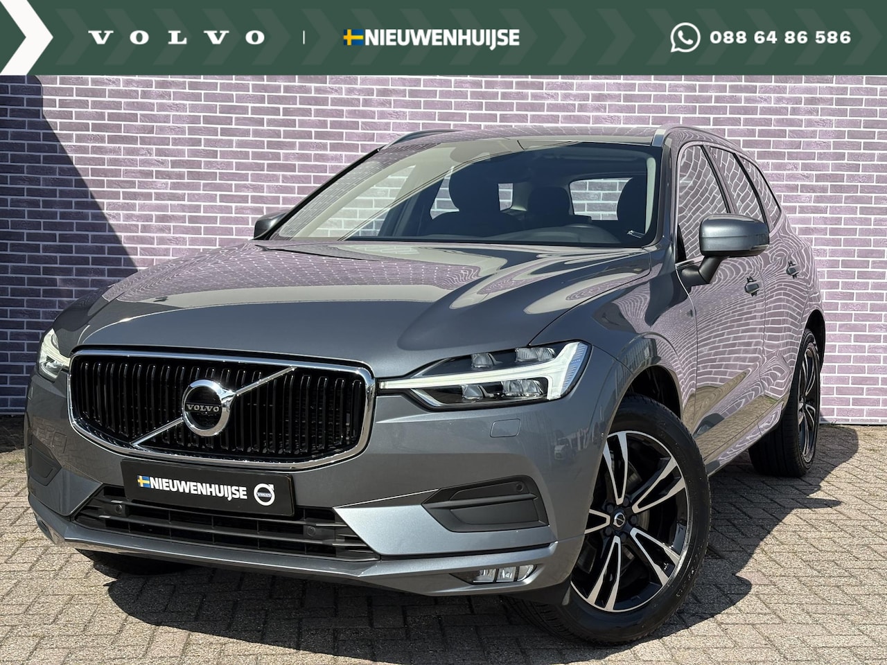 Volvo XC60 - 2.0 B5 Momentum Pro | Trekhaak | Memory | Standkachel | Volvo on Call | Stoel en stuurverw - AutoWereld.nl