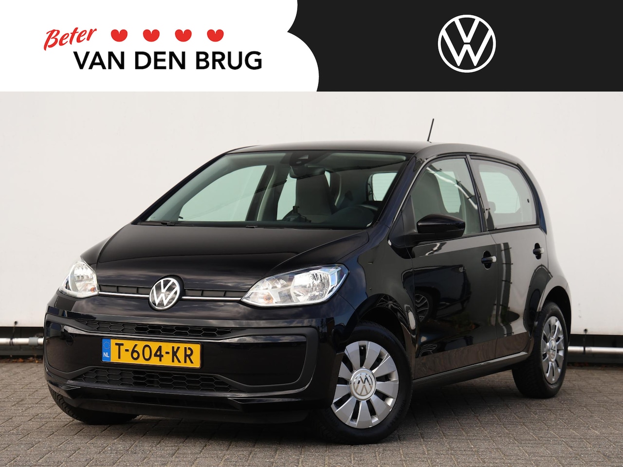 Volkswagen Up! - 1.0 65pk | Airco | 5-deurs | All-season banden | elektrische ramen voor | DAB+ | - AutoWereld.nl