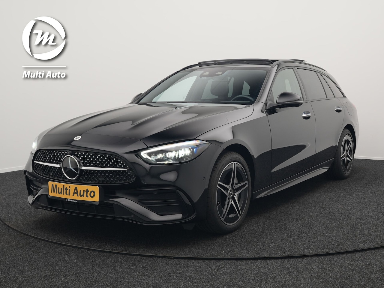 Mercedes-Benz C-klasse Estate - 300 e AMG Line Plug In Hybrid 320pk Dealer O.H PHEV | Panodak | 360 Camera | Adaptive Crui - AutoWereld.nl