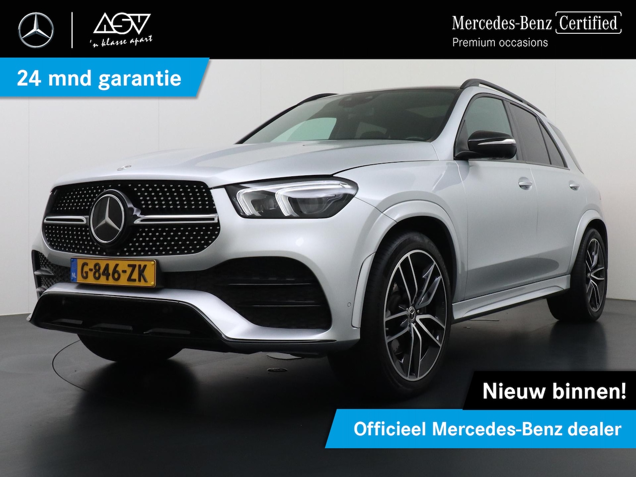 Mercedes-Benz GLE-Klasse - 300 d 4MATIC AMG Premium Plus | Luchtvering (Airmatic) | Burmester 3D Surround System | Pa - AutoWereld.nl