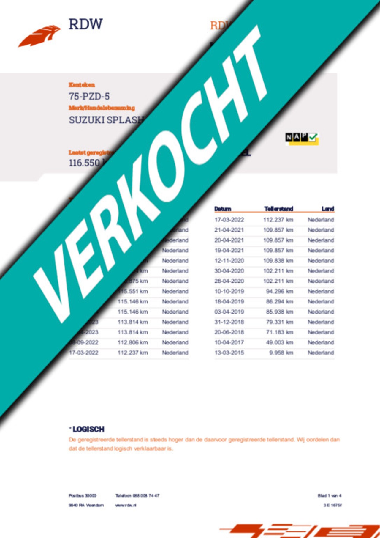 Suzuki Splash - 1.2 Comfort 1.2 Comfort - AutoWereld.nl