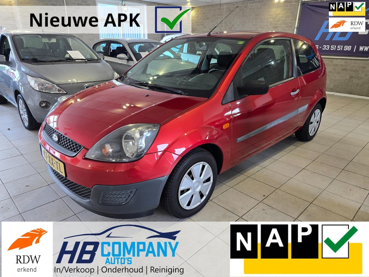 Ford Fiesta - 1.3-8V Cool & Sound | Airco | Nieuwe APK | NAP - AutoWereld.nl