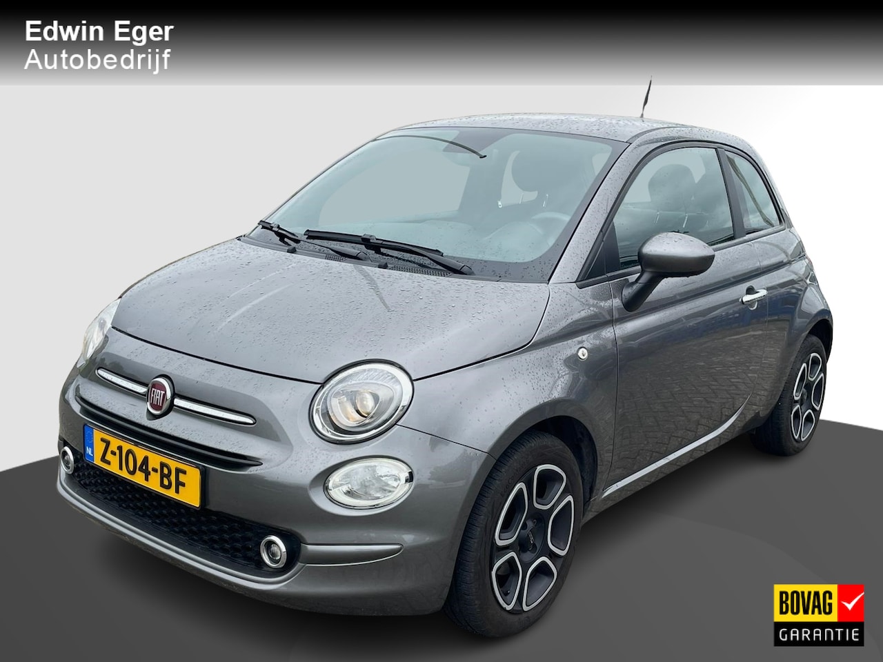 Fiat 500 - 1.0 Hybrid 1.0 Hybrid, Groot navigatie scherm, Parkeersensoren, Climate controle, cruise control - AutoWereld.nl