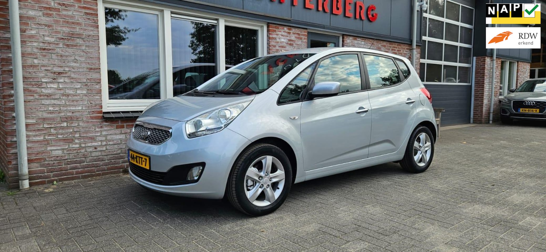 Kia Venga - 1.4 CVVT X-tra Airco! Cruise Control! NAP! Dealer Onderhouden! PDC! - AutoWereld.nl