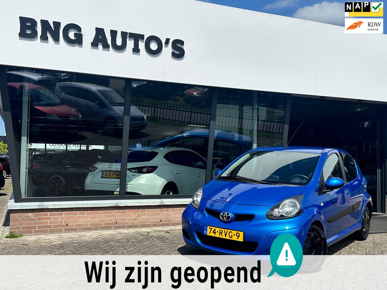 Toyota Aygo - 1.0-12V Comfort Navigator 1.0-12V Comfort Navigator - AutoWereld.nl