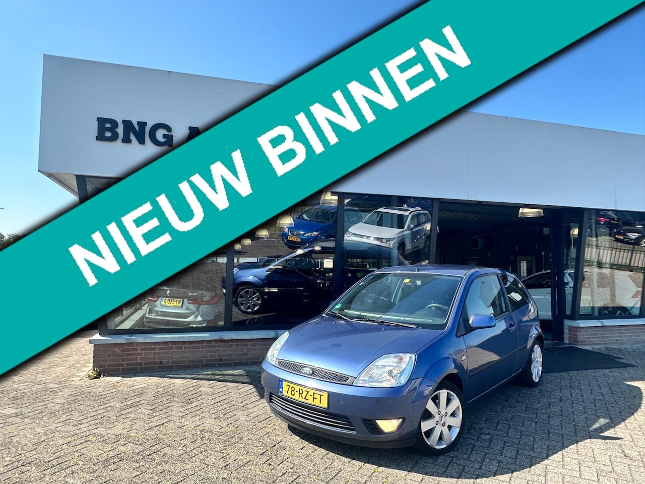 Ford Fiesta - 1.3 Futura_NIEUWE APK!!!_INRUILKOOPJE!!! - AutoWereld.nl