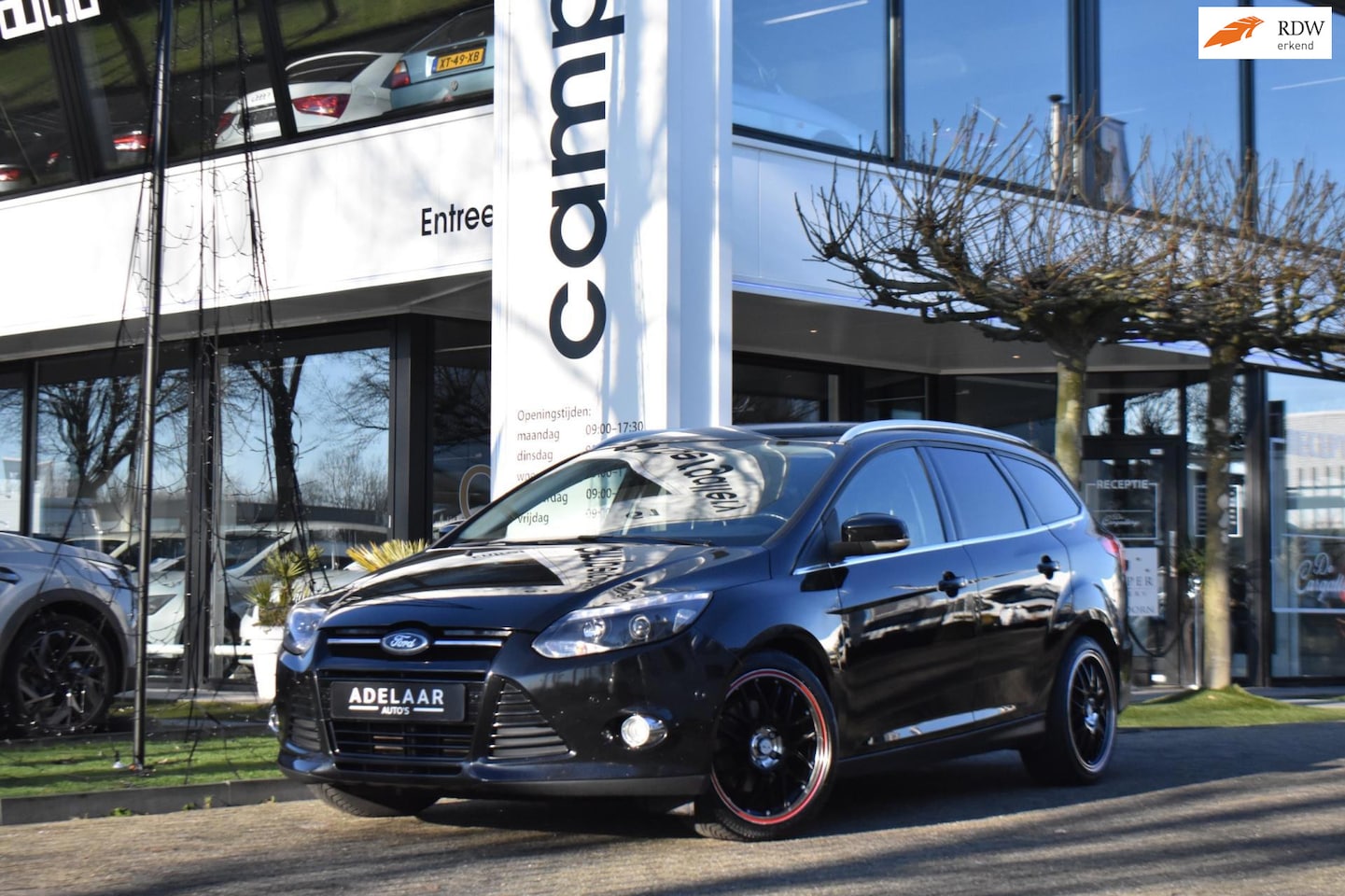 Ford Focus Wagon - 1.6 EcoBoost Titanium 1.6 EcoBoost Titanium, 150PK!!! PDC, XENON,CLIMATRONIC - AutoWereld.nl