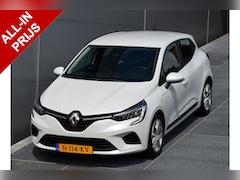Renault Clio - 1.0 TCE 90 ZEN | NAVIGATIE | TREKHAAK AFNEEMBAAR | PDC | PARELMOER WIT | ALL SEASON BANDEN