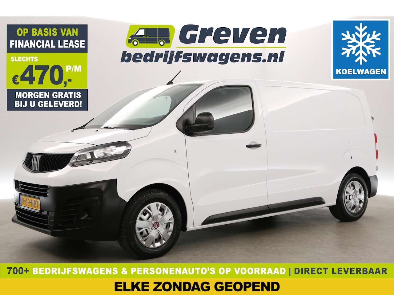 Fiat Scudo - 1.5 MultiJet L2H1 | NACHTKOELING | Koelwagen 0° |  360 Camera Airco Carplay Cruise Koelaut - AutoWereld.nl