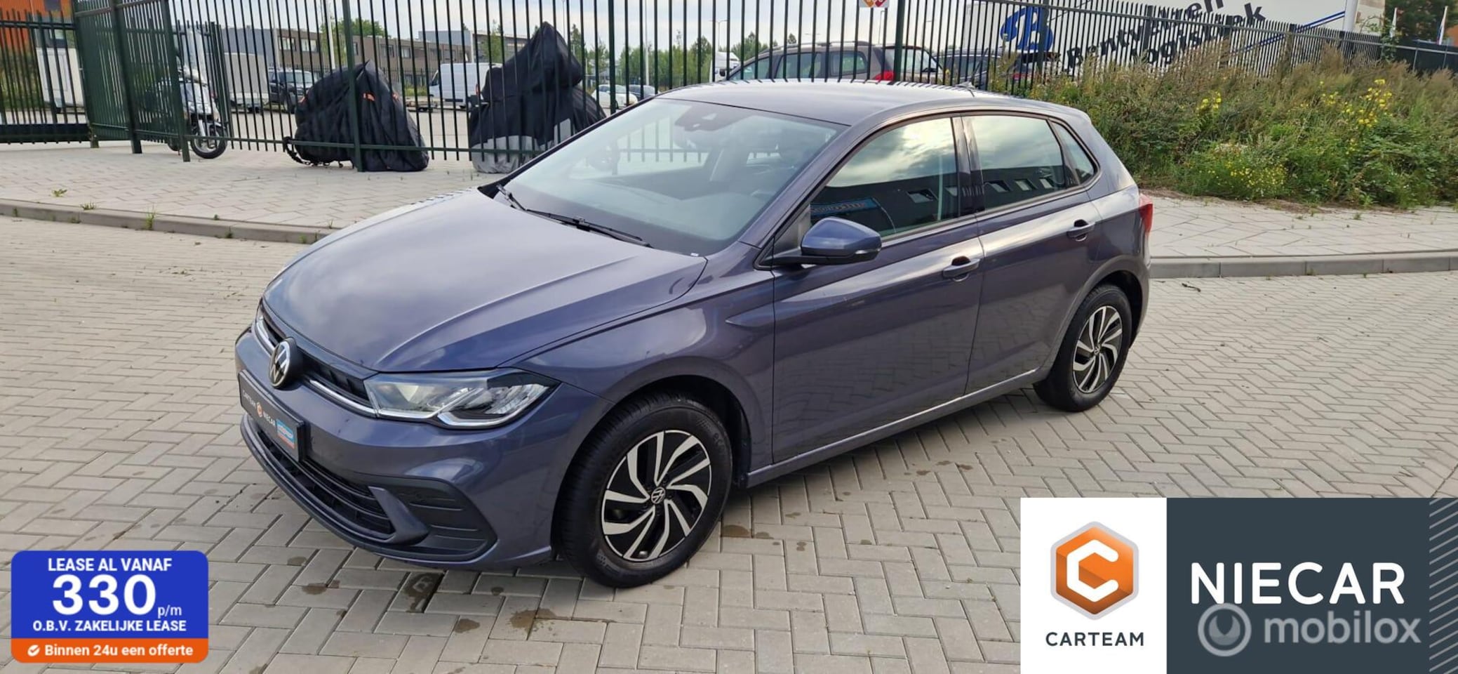 Volkswagen Polo - 1.0 TSI AUTOMAAT/PDC v&a/NAVI/L.M.velgen - AutoWereld.nl