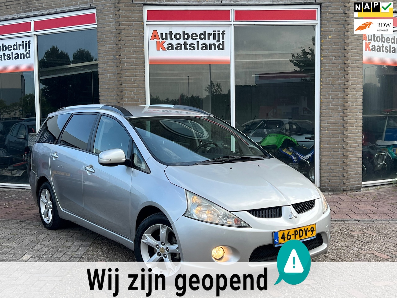Mitsubishi Grandis - 2.4-16V Limited 7 Persoons - Clima - Cruise - Nieuwe APK - AutoWereld.nl