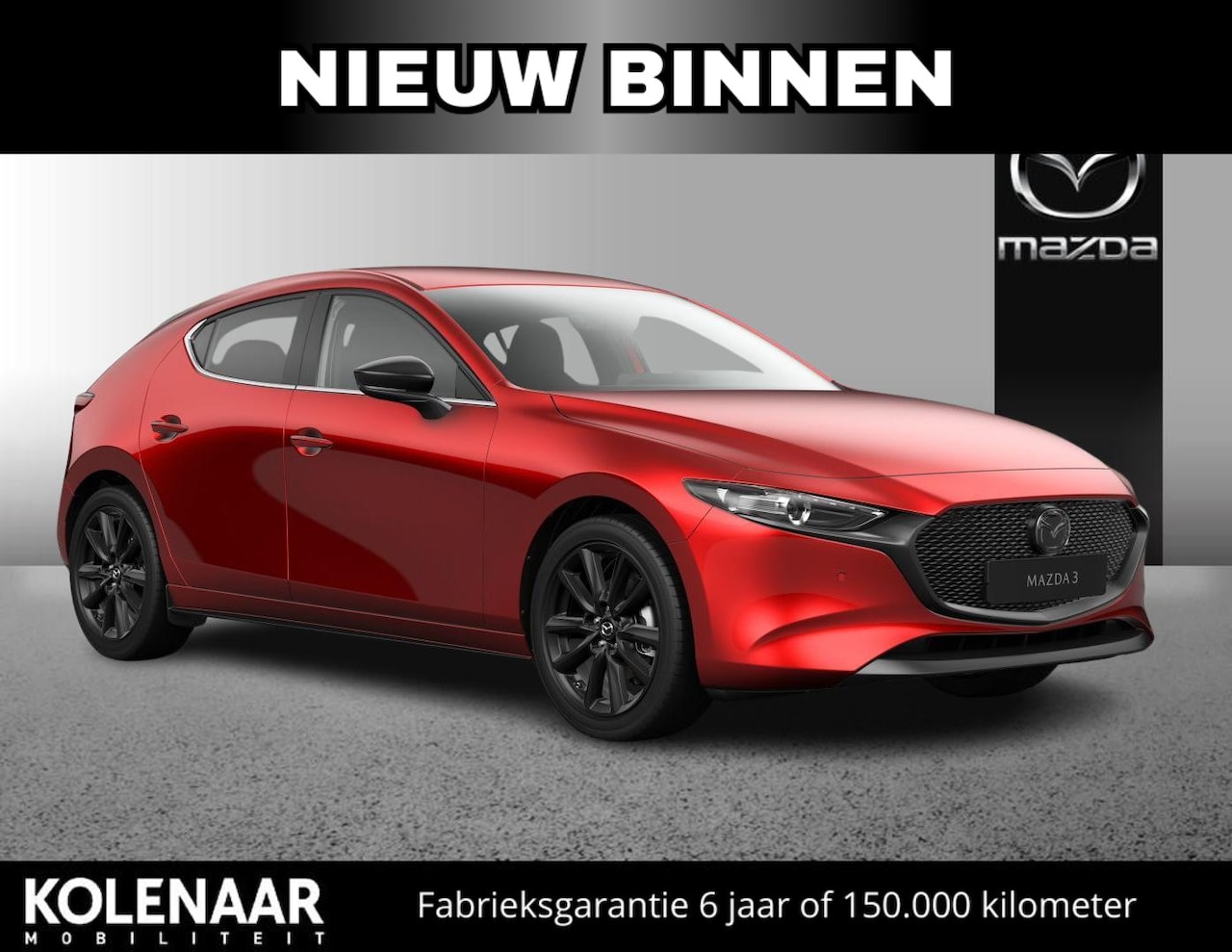 Mazda 3 - Automaat 2.5 e-Sky-G 140 Homura /Direct leverbaar/€3000,- instapvoordeel - AutoWereld.nl