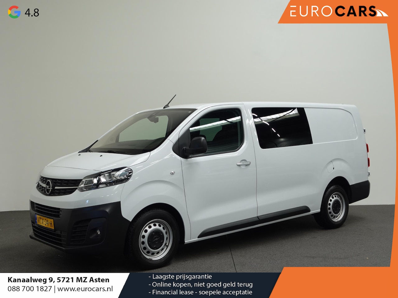 Opel Vivaro - 2.0 CDTI L3H1 Dubbele Cabine Edition Automaat Airco Navi Trekhaak - AutoWereld.nl